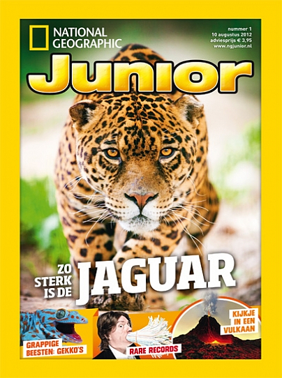 National Geographic Junior, cover jaguar